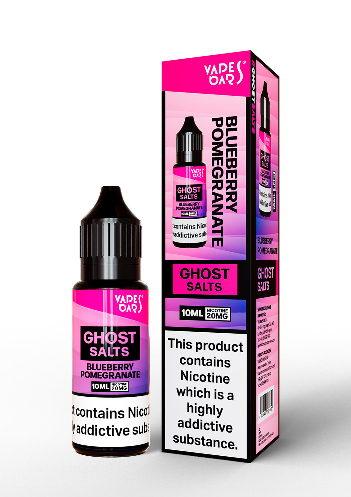 Ghost Nic Salts (æske med 10 stk)