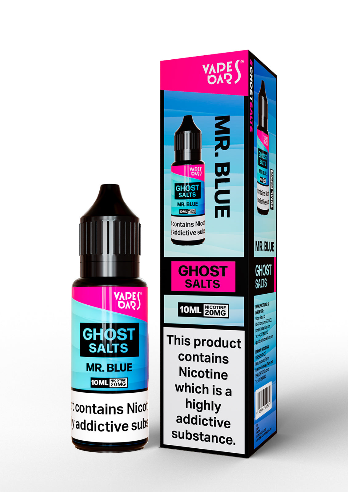 Ghost Nic Salts (æske med 10 stk)