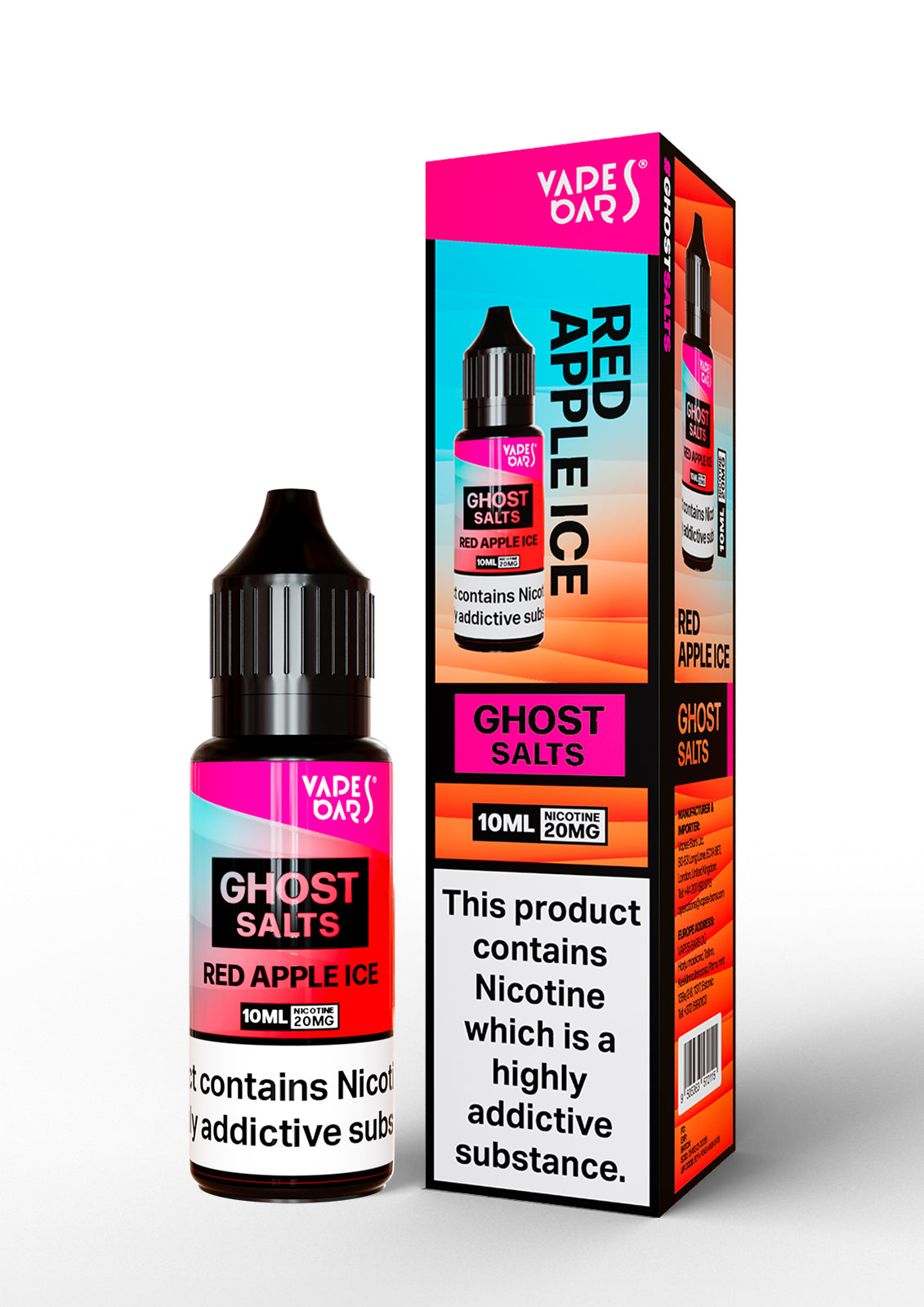 Ghost Nic Salts (æske med 10 stk)