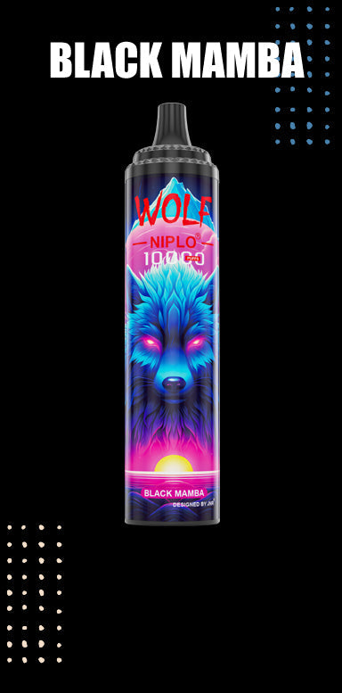 JNR Wolf Niplo 10000 Puffs Engangs Vape (æske med 10 stk)