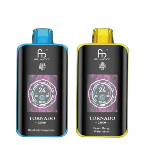 RandM Tornado 25000 Puffs Engangs Vape (æske med 10 stk)
