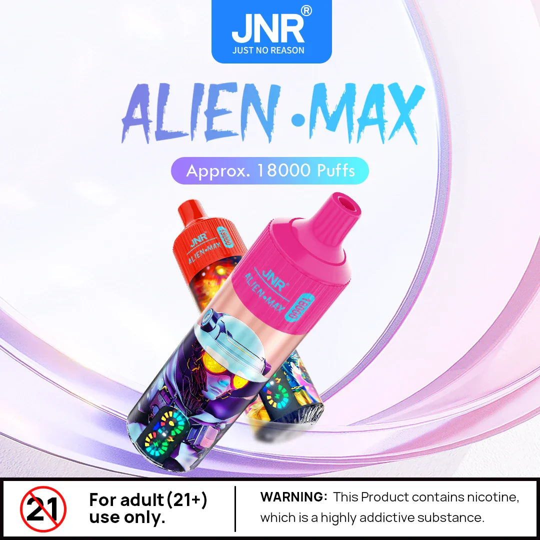 JNR Alien Max 18000 Puffs Engangs Vape (æske med 10 stk)