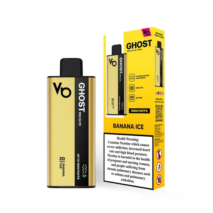 Ghost Pro Elite 7000 Puffs Engangs Vape (æske med 10 stk)
