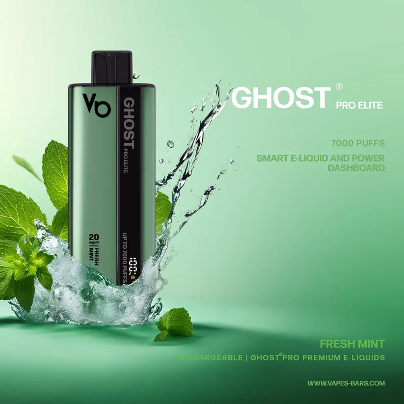 Ghost Pro Elite 7000 Puffs Engangs Vape (æske med 10 stk)
