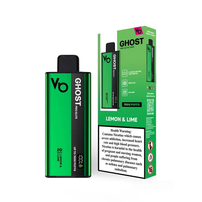 Ghost Pro Elite 7000 Puffs Engangs Vape (æske med 10 stk)
